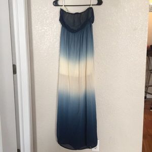 Ya Los Angeles Strapless Maxi Dress